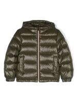 Moncler Enfant doudoune à patch logo - Vert - thumbnail