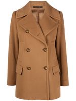 Tagliatore manteau Blanche à boutonnière croisée - Marron