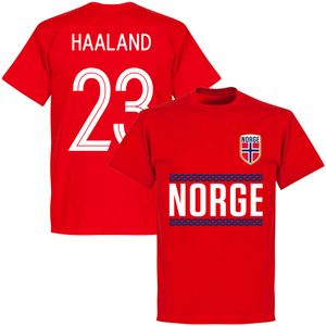 Noorwegen Haaland 23 Team T-Shirt