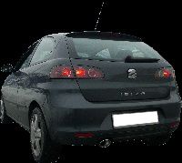 InoxCar uitlaat passend voor Seat Ibiza 6L 1.4 TDi (75pk) 2002- 120x80mm IXSEIB14120