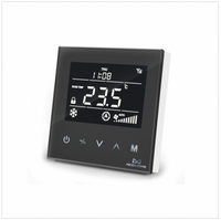 MCO Home Thermostaat voor 4-pijps ventilator - Zwart - thumbnail