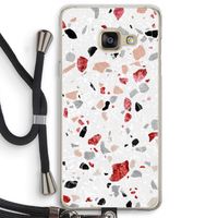 Terrazzo N°12: Samsung Galaxy A3 (2016) Transparant Hoesje met koord