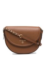 Michael Michael Kors sac à bandoulière à forme incurvée - Marron