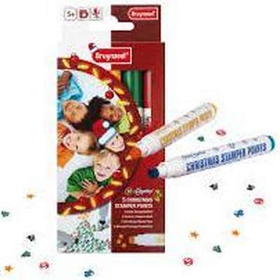 Bruynzeel kerst stempel stiften