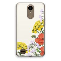 Wilde bloemen: LG K10 (2017) Transparant Hoesje