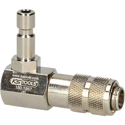 KS Tools 150.1957 Koelsysteem-bajonetadapter, 90° haaks