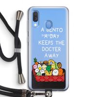 Bento a day: Samsung Galaxy A40 Transparant Hoesje met koord