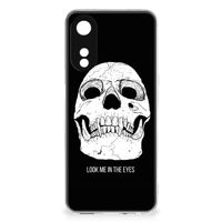 Silicone Back Case OPPO A78 5G | A58 5G Skull Eyes