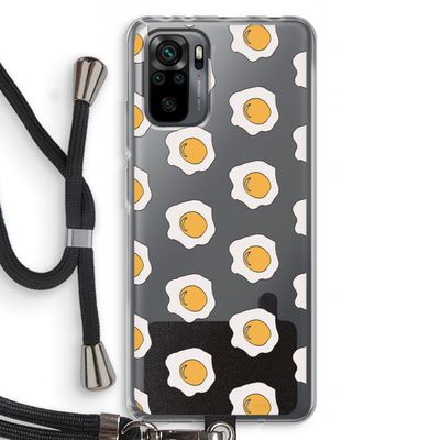 Bacon to my eggs #1: Xiaomi Redmi Note 10 Pro Transparant Hoesje met koord