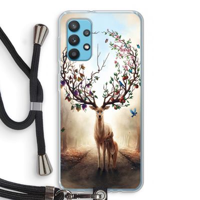 Seasons Change: Samsung Galaxy A32 4G Transparant Hoesje met koord