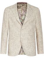 ETRO blazer en tweed à simple boutonnage - Tons neutres - thumbnail