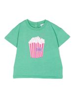 Emporio Armani Kids t-shirt en coton à imprimé graphique - Vert