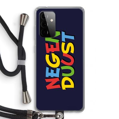 90's One: Samsung Galaxy A72 5G Transparant Hoesje met koord