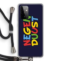 90's One: Samsung Galaxy A72 5G Transparant Hoesje met koord
