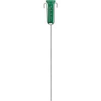 Regenmeter - groen - 40 ml - met steel 95 cm - regenmeters
