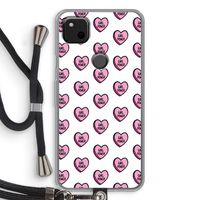 GIRL POWER: Pixel 4a Transparant Hoesje met koord