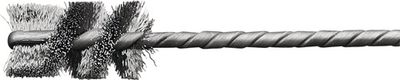Lessmann Straalborstel | d. 8 mm schacht 3,2 mm | draaddikte 0,12 mm staal | 25 mm | 1 stuk - 56422080 56422080