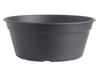 Bloempot Green basics schaal 38 cm living black - Elho