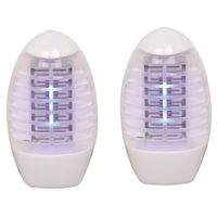 Set van 4x stuks elektrische Led insectenlampen/insectenbestrijders 22V