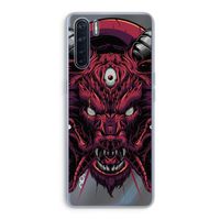 Hell Hound and Serpents: Oppo A91 Transparant Hoesje