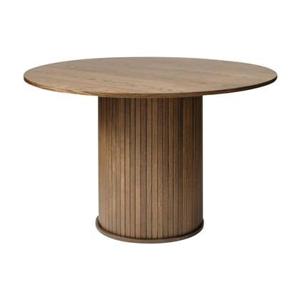 Olivine Lenn houten eettafel gerookt eiken - Ø 120 cm