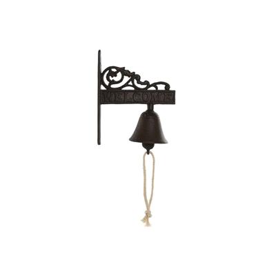 Bel Home ESPRIT Bruin Zwart Touw Ijzer 14,5 x 7,5 x 18,5 cm
