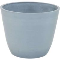Vaso - MEGA COLLEZIONI - Ecostone Egg - Ø 41 cm - H 33 cm - Grigio