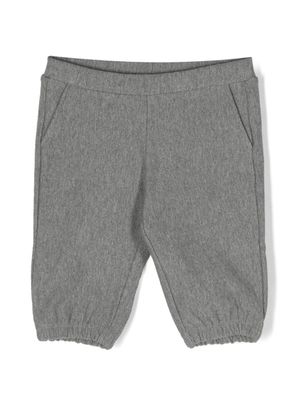 Douuod Kids survêtement à design chiné - Gris