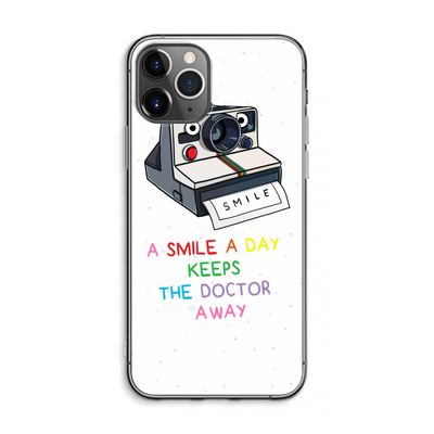Smile: iPhone 11 Pro Max Transparant Hoesje