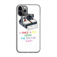 Smile: iPhone 11 Pro Max Transparant Hoesje