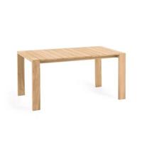 Kave Home - Victoire tuintafel in massief teakhout 200 x 100 cm