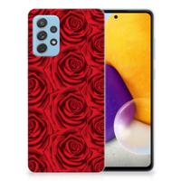 Samsung Galaxy A72 | TPU Case | Red Roses