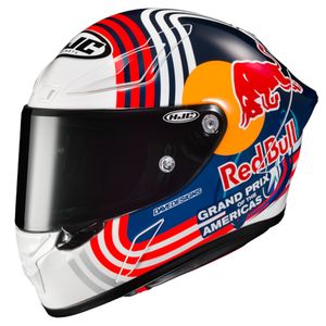 HJC RPHA-1 Red Bull Austin GP, Integraalhelm, Wit Blauw Rood