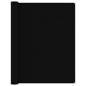 VidaXL Tenttapijt 250x400 cm zwart