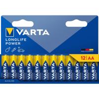 Varta batterij Longlife Power AA, blister van 12 stuks