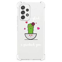 Samsung Galaxy A53 5G Stevig Bumper Hoesje Cactus Glad