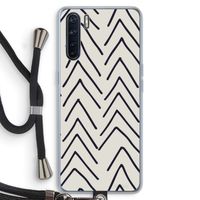 Marrakech Arrows: Oppo A91 Transparant Hoesje met koord
