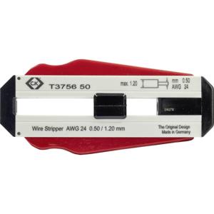 C.K T3756 50 Draadstripper Geschikt voor: PVC-draden, PTFE-draden 0.50 mm (max)