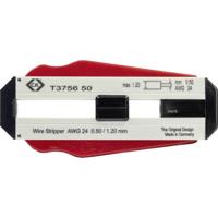 C.K T3756 50 Draadstripper Geschikt voor: PVC-draden, PTFE-draden 0.50 mm (max)