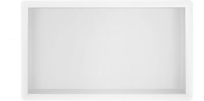 Saqu Shine inbouwnis 60x30x10 cm Mat wit