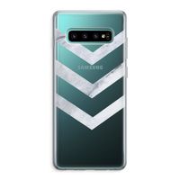 Marmeren pijlen: Samsung Galaxy S10 Plus Transparant Hoesje