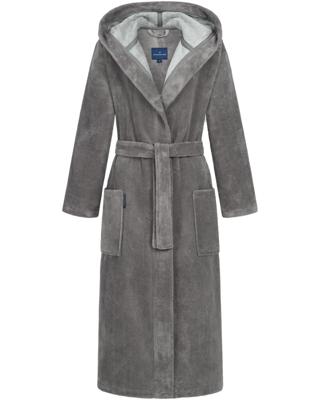 Morgenstern Morgenstern GEENA LANG 130cm Dames Badjas terra/graubraun L
