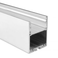 LED profiel PN17 200cm 40x50mm aluminium lichtlijn excl. afdekking prijs p/m