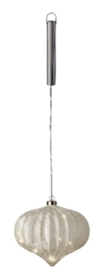 Warm wit 15 Micro-LED Ui frost zilver - Lumineo