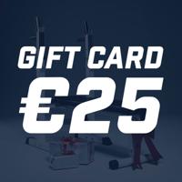 Gift card €25 t/m €200 Gift card €25 t/m €200