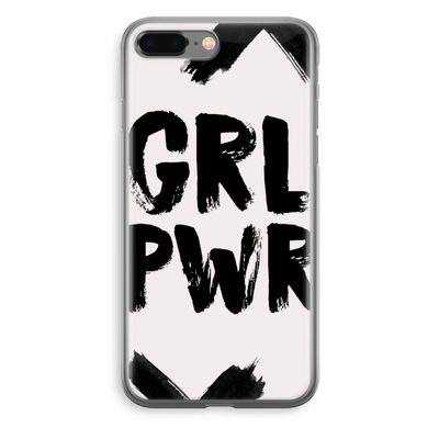 Girl Power #2: iPhone 8 Plus Transparant Hoesje