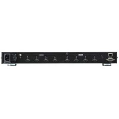 ATEN 4 x 4-Poorts True 4K HDMI Schakelaar Zwart