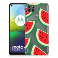 Motorola Moto G9 Power | Siliconen Case | Watermelons