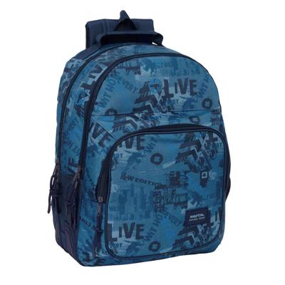 Schoolrugzak Safta New edition Marineblauw 32 x 42 x 15 cm