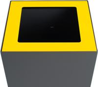 V-Part top voor modulaire afvalbak 85 l en 90 l, geel V-Part top voor modulaire afvalbak 85 l en 90 l, geel